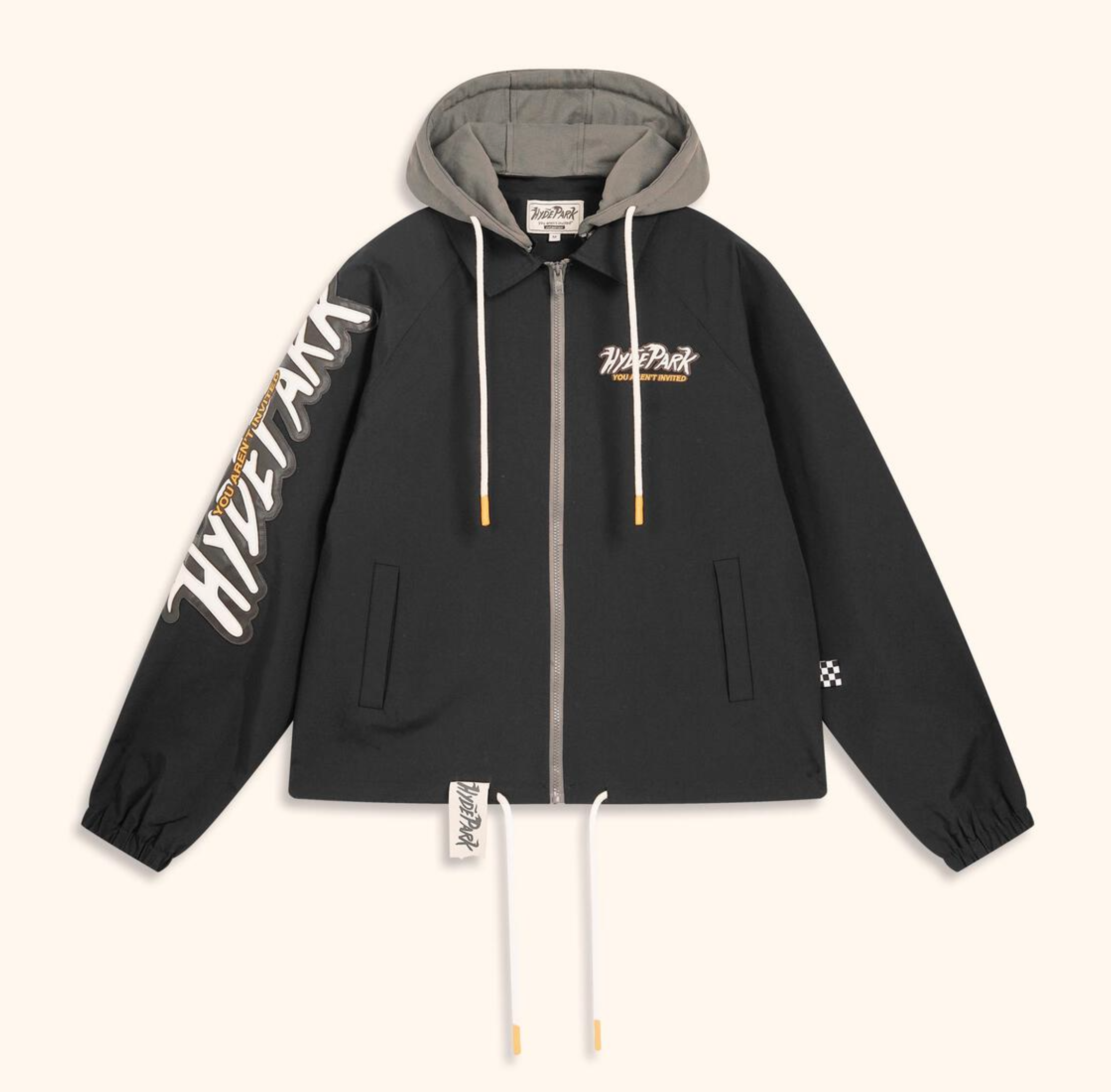 Hyde Park Find The Zip Coach Jacket - Black