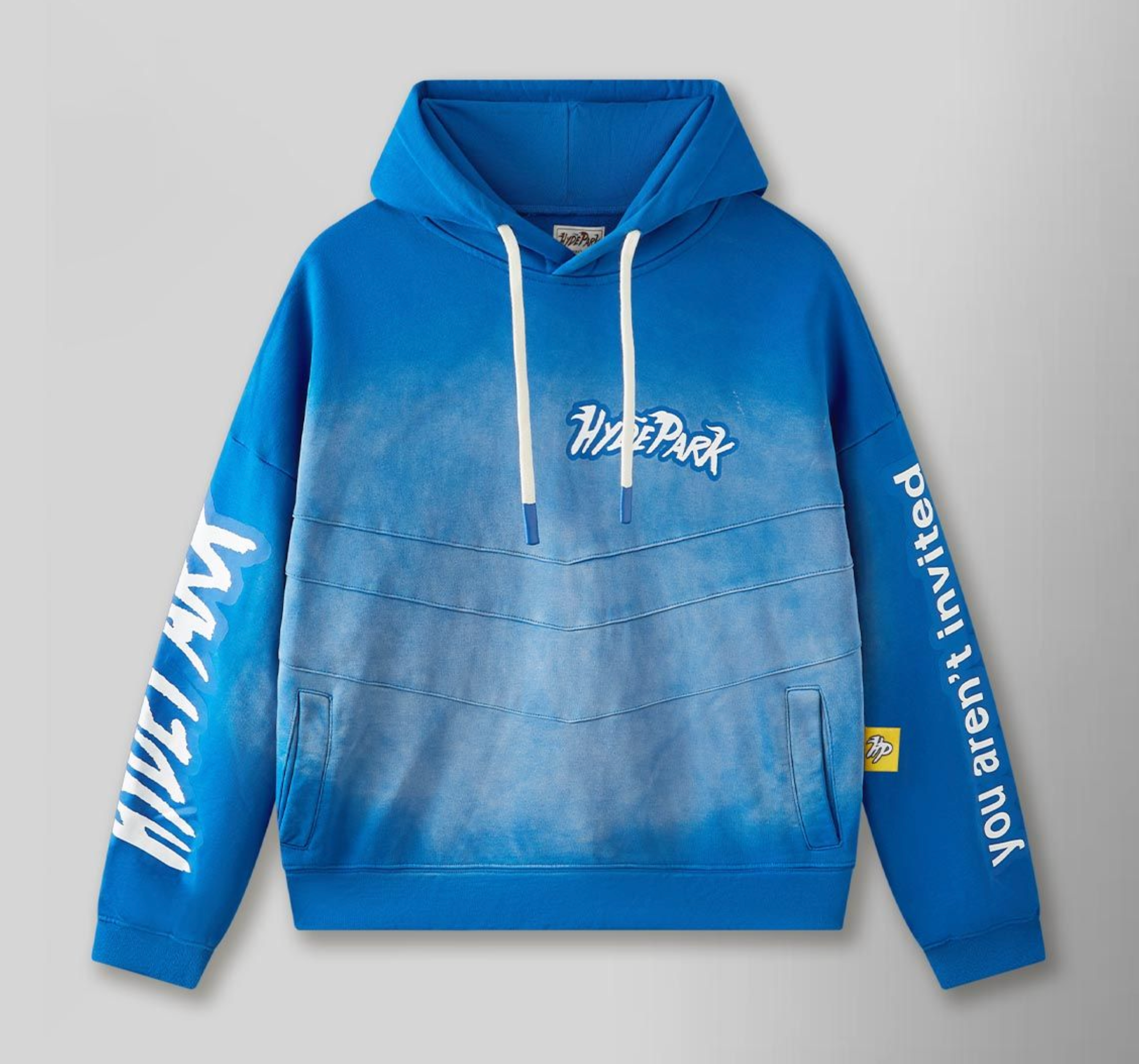 Hyde Park Double Velocity Hoodie - Cool Blue