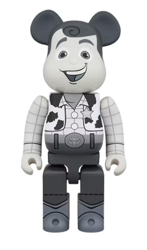 Bearbrick x Disney Woody 1000%