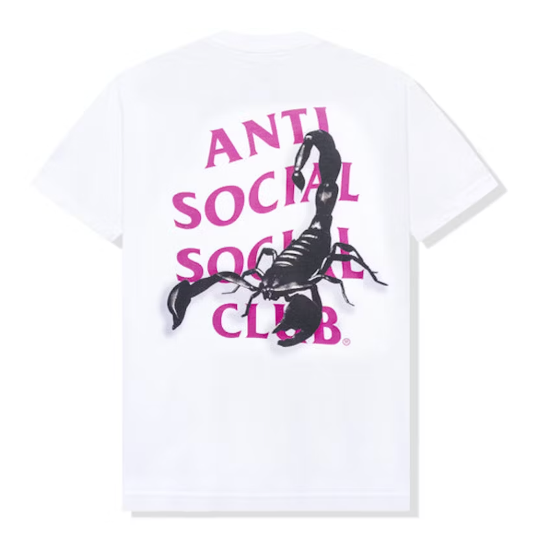 Anti Social Social Club Moodsting T-shirt White