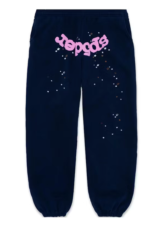 Sp5der Atlanta Sweatpants Navy