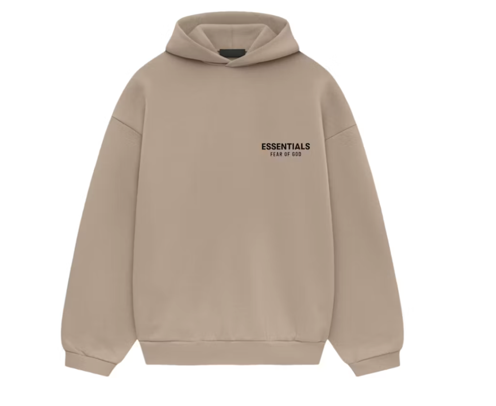 Fear of God Essentials Fleece Hoodie Desert Sand