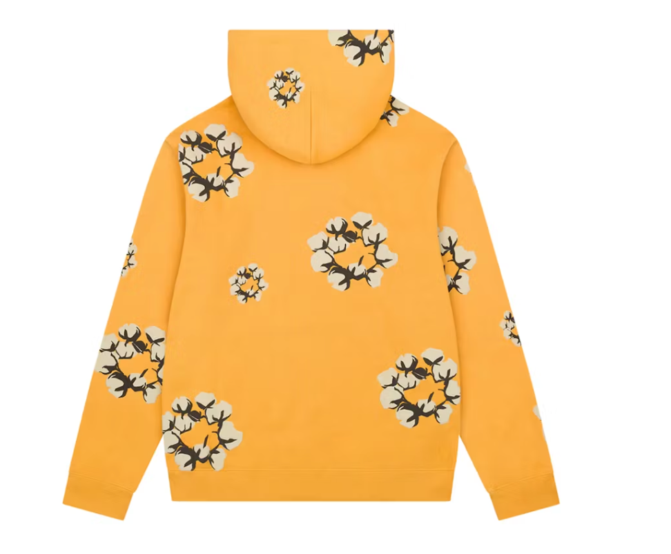 Denim Tears x CPFM Cactus Tears Wreath Hoodie Yellow