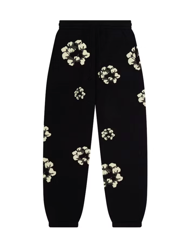 Denim Tears x CPFM Cactus Tears Wreath Sweatpants Black