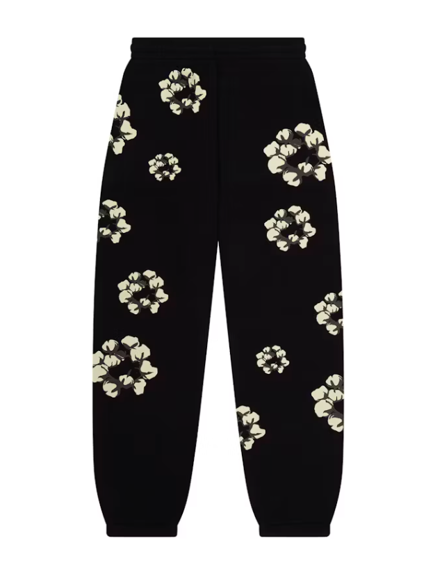 Denim Tears x CPFM Cactus Tears Wreath Sweatpants Black