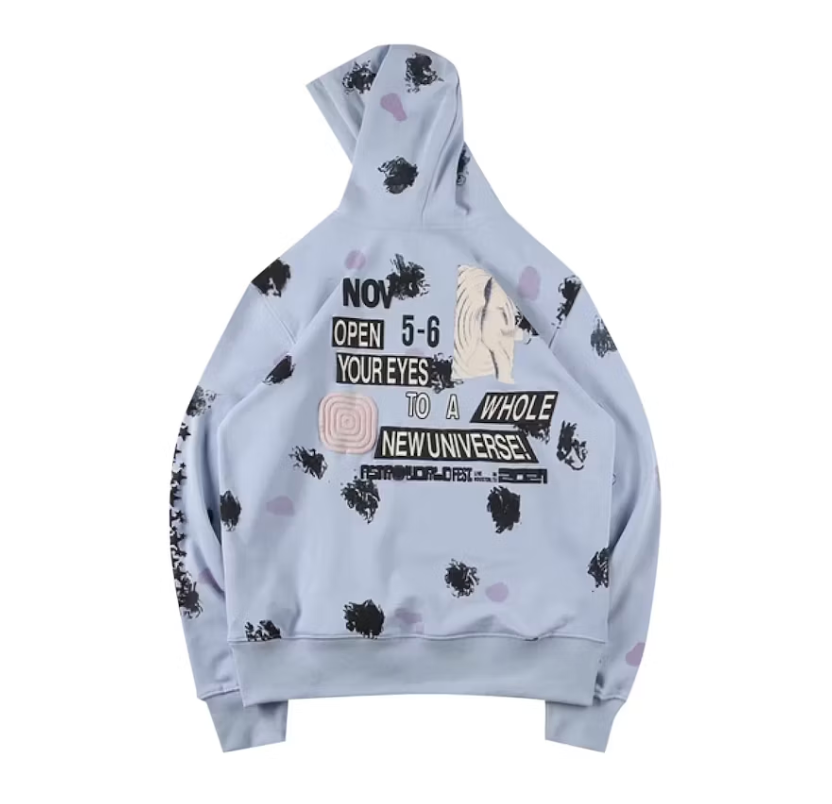 Travis Scott See You In Utopia Hoodie Tie Dye