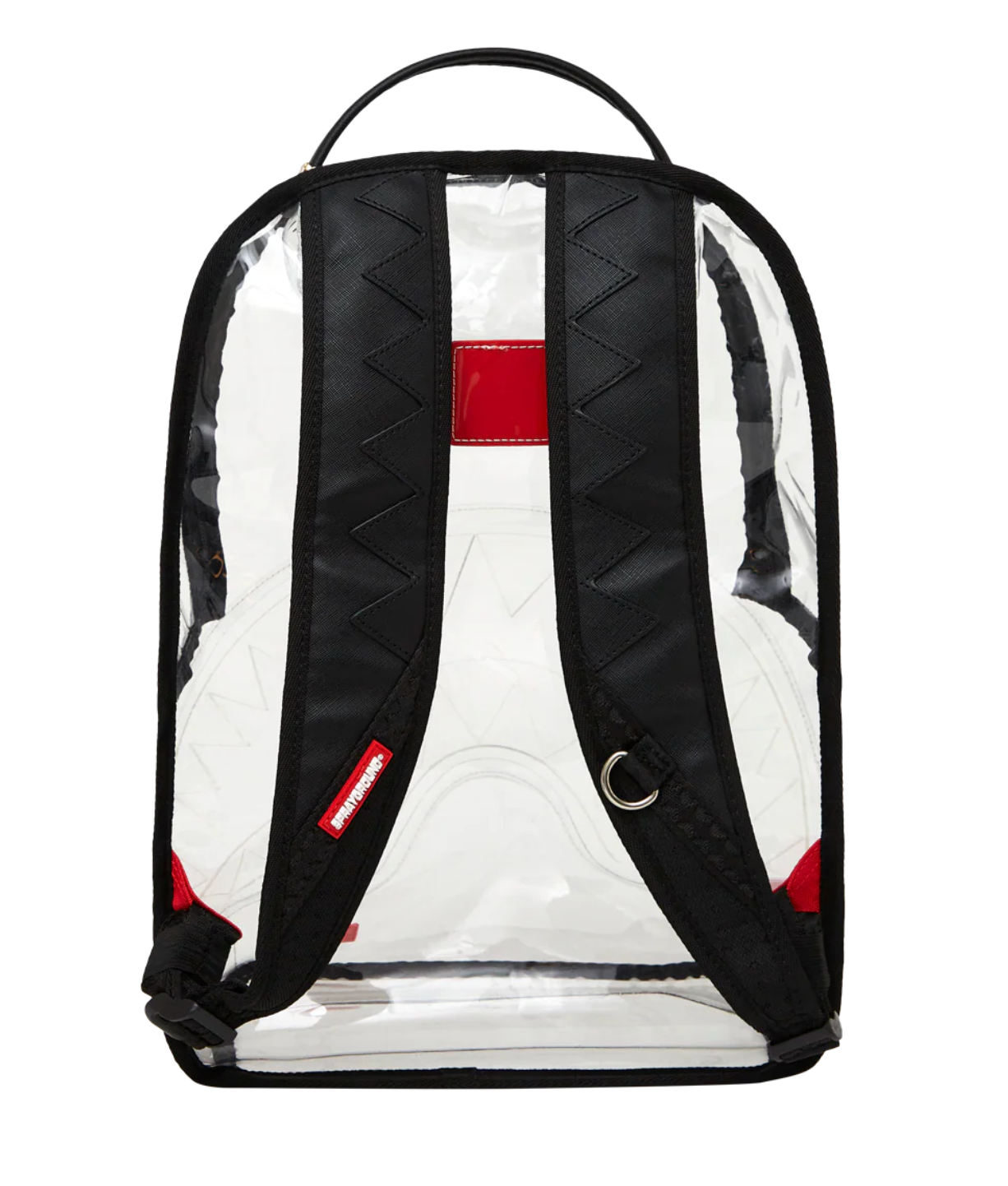 SPRAYGROUND 100% CLEAR BACKPACK - SHARK CENTRAL