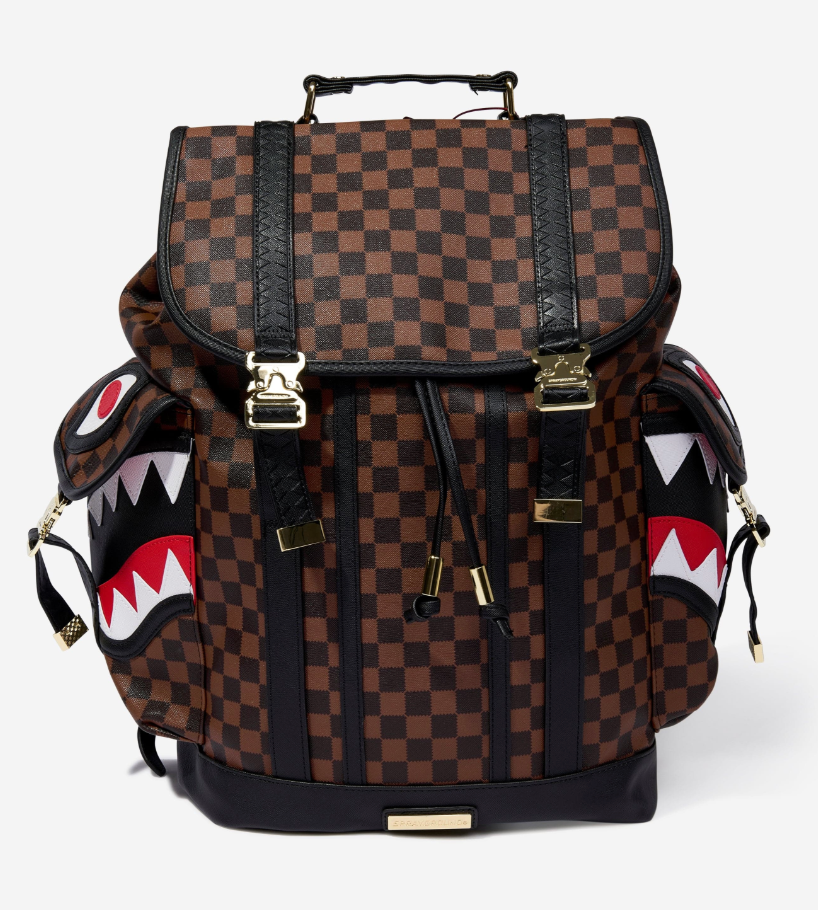 Sprayground Kids Sawtooth Sharks In Paris Monte Carlo Backpack