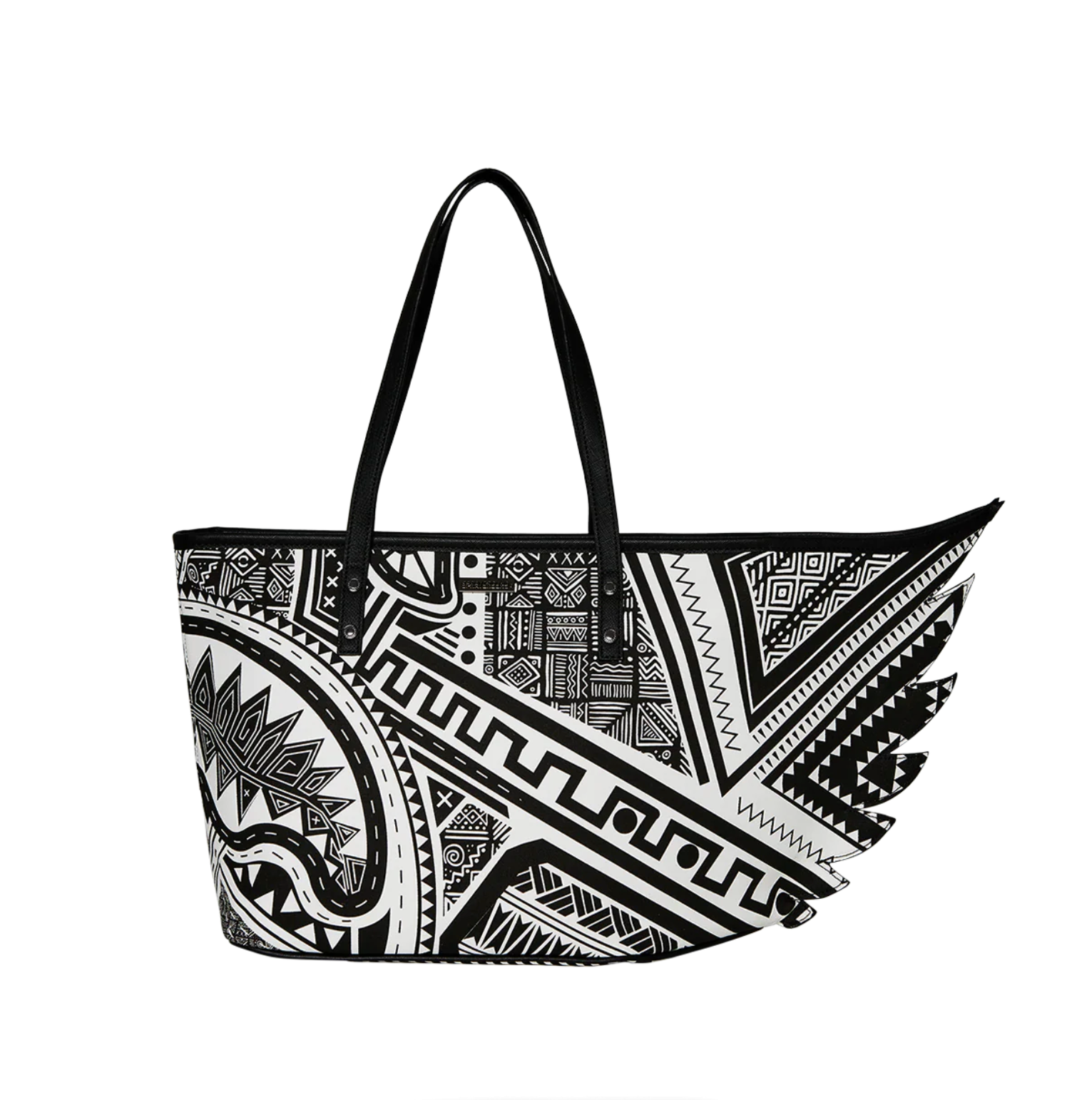SPRAYGROUND A.I. AFRICAN INTELLIGENCE THE SKYHAWK WING TOTE - SANDFLOWER COLLAB
