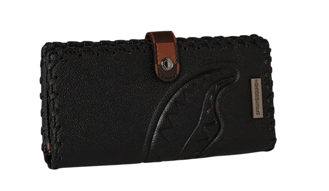 SPRAYGROUND DOSE OF CHECK DEUX WALLET