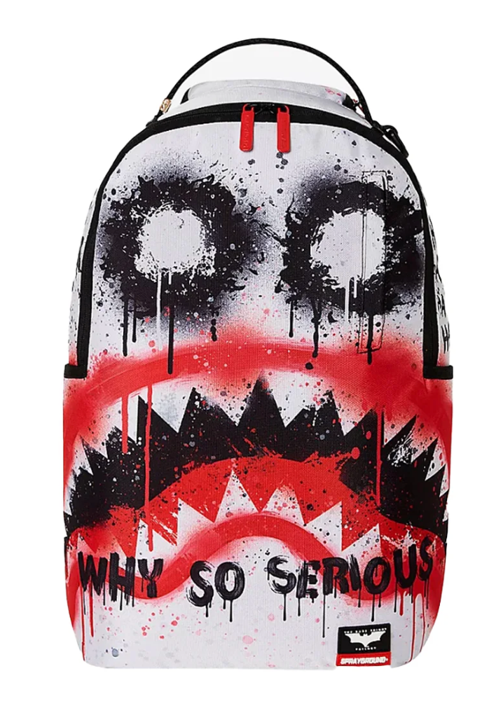 Sprayground The Joker Makeup Shark Mouth DLXR Backpack