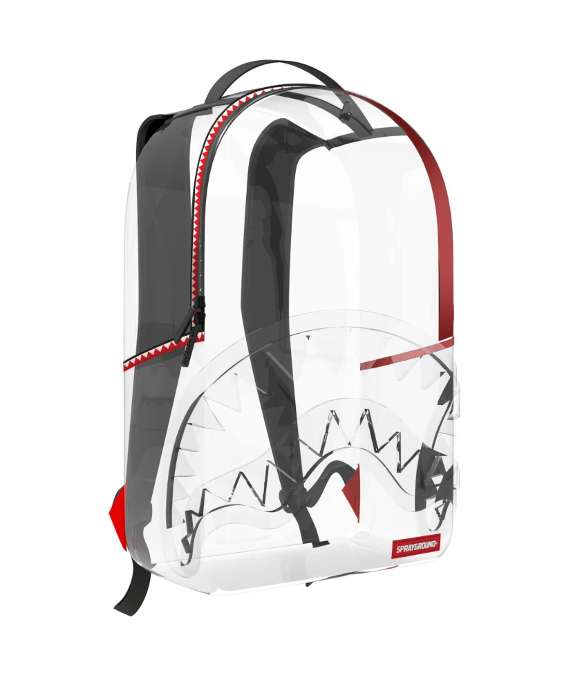 Sprayground Backpack Vsm Piping Clear
