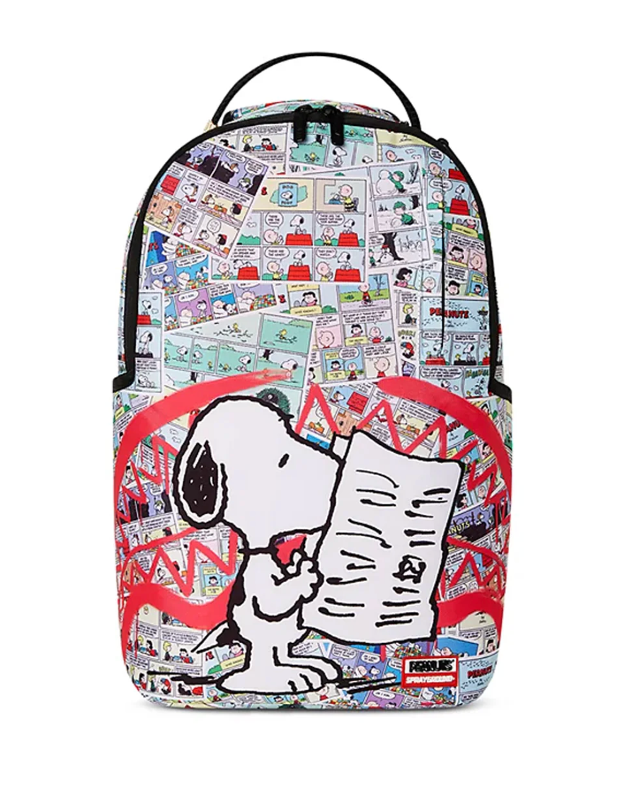 Sprayground Snoopy Comic Art DLXR Backpack