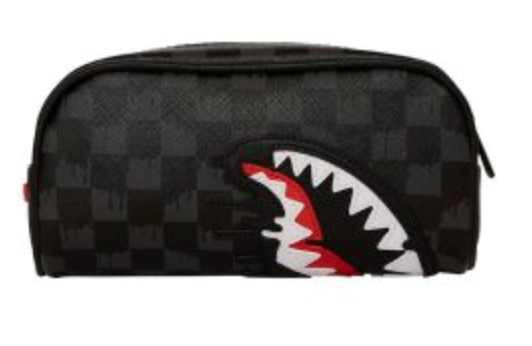 SPRAYGROUND DRIPPING SHARKS IN PARIS PENCIL POUCH BAG