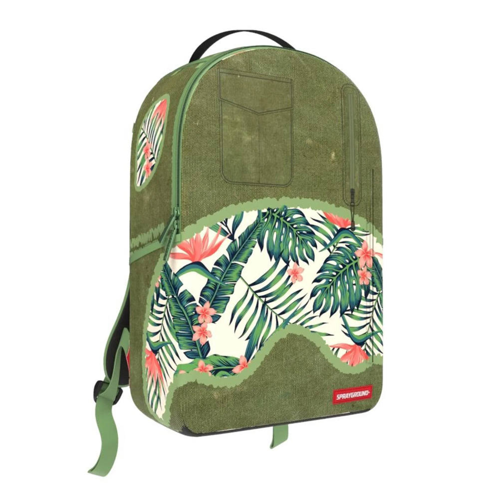 Sprayground Backpack Tropical Oasis