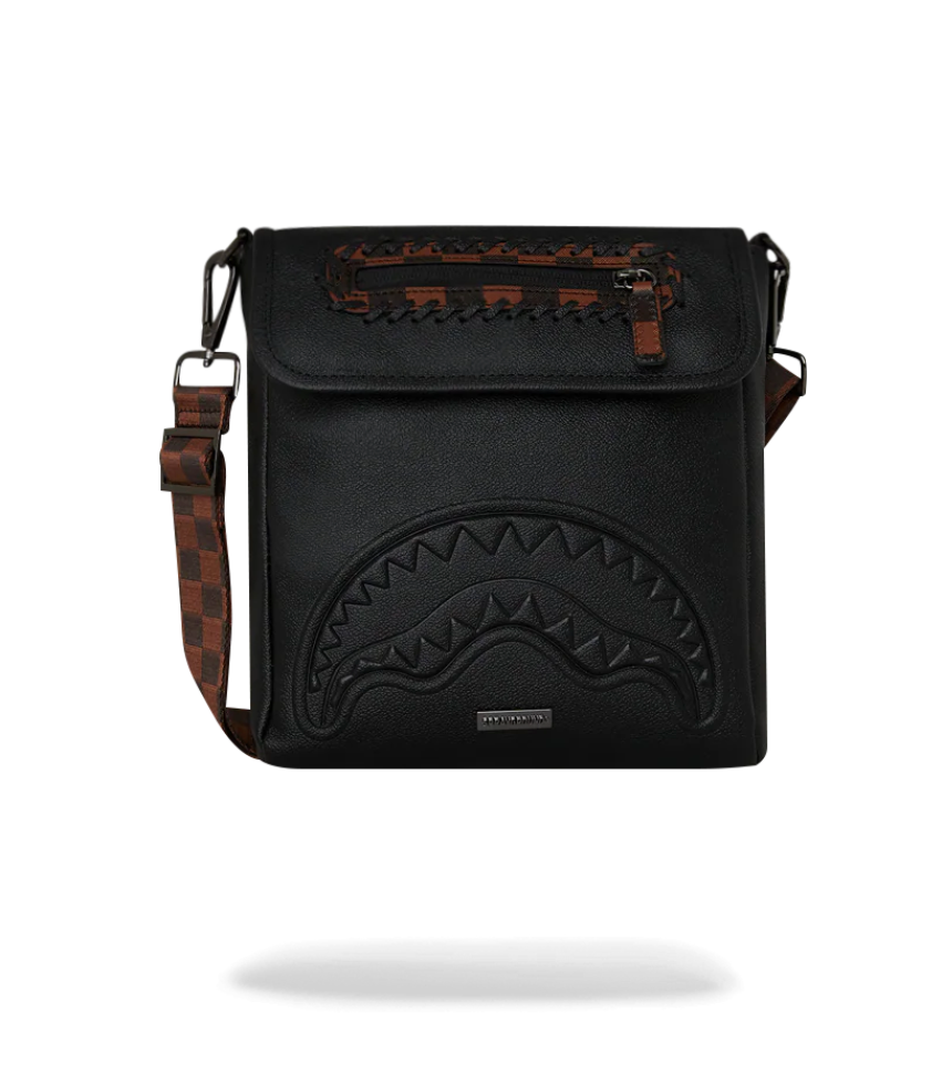Sprayground Dose of Check Deux Messenger Sling