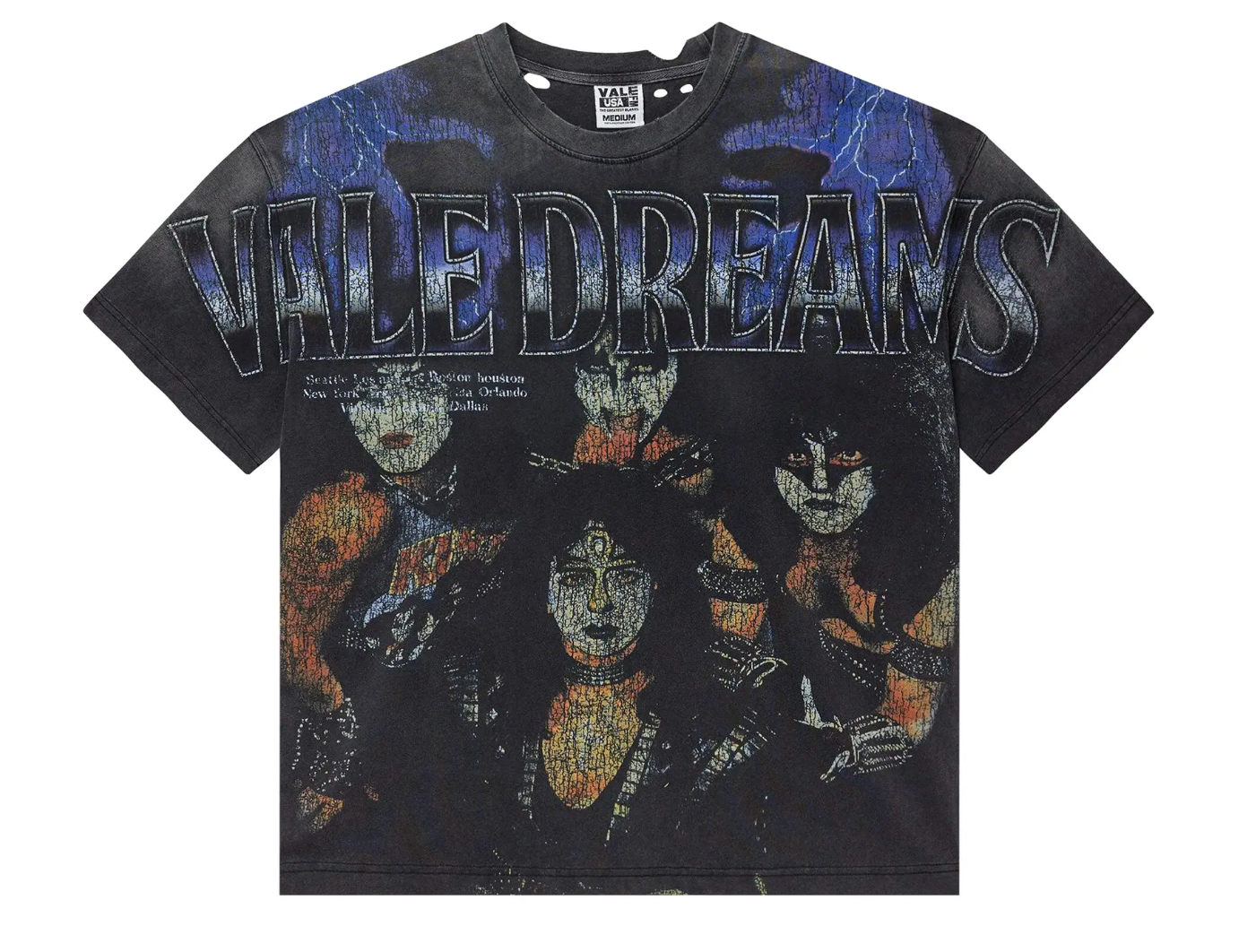 Vale Forever Kiss Tee 'Black'