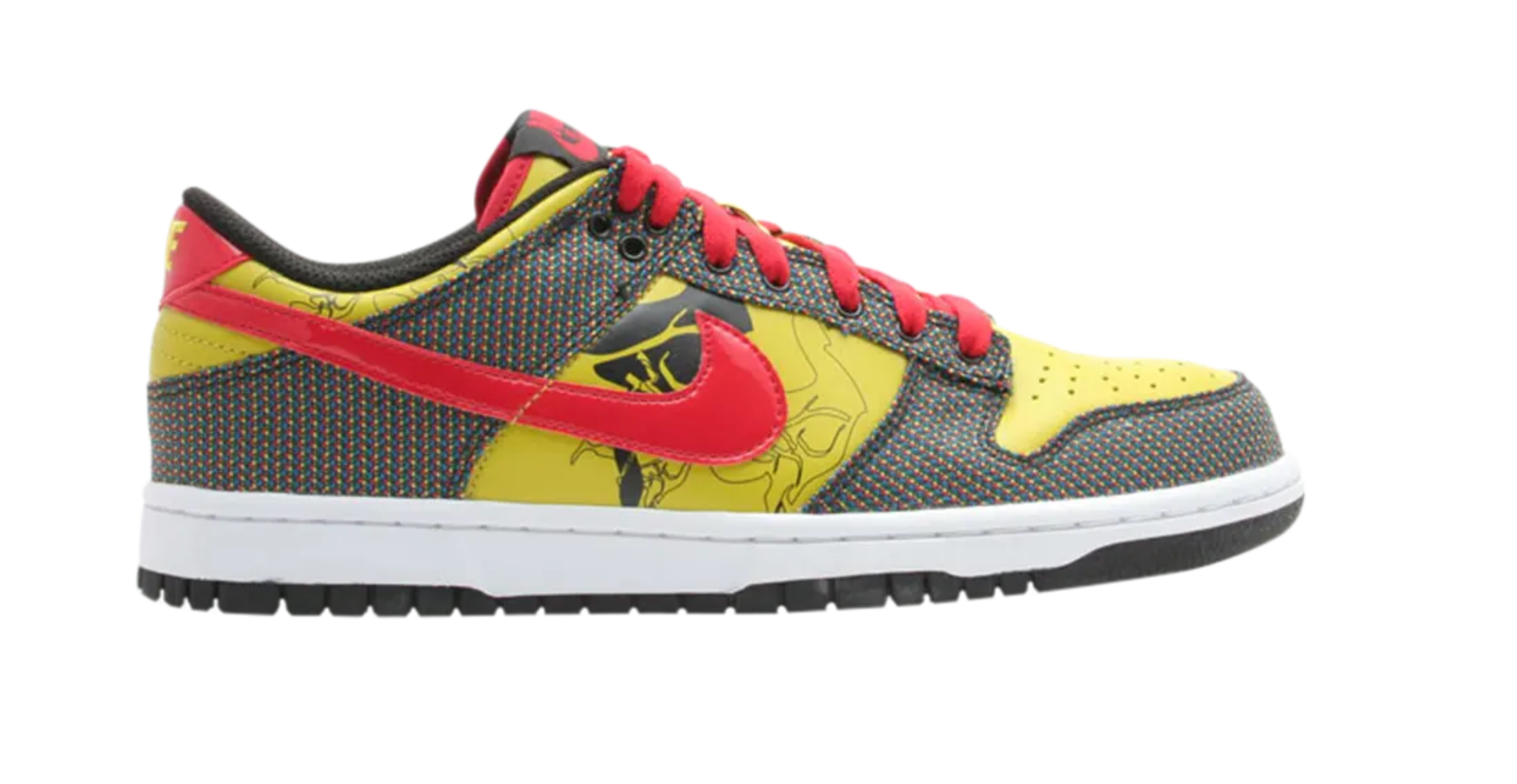 Nike Dunk Low Premium Women's Bright Citron Red Black White (2006)
