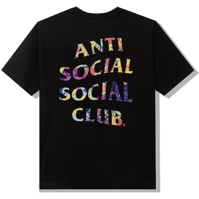 Anti Social Social Club Pedals on the Floor T-shirt Black