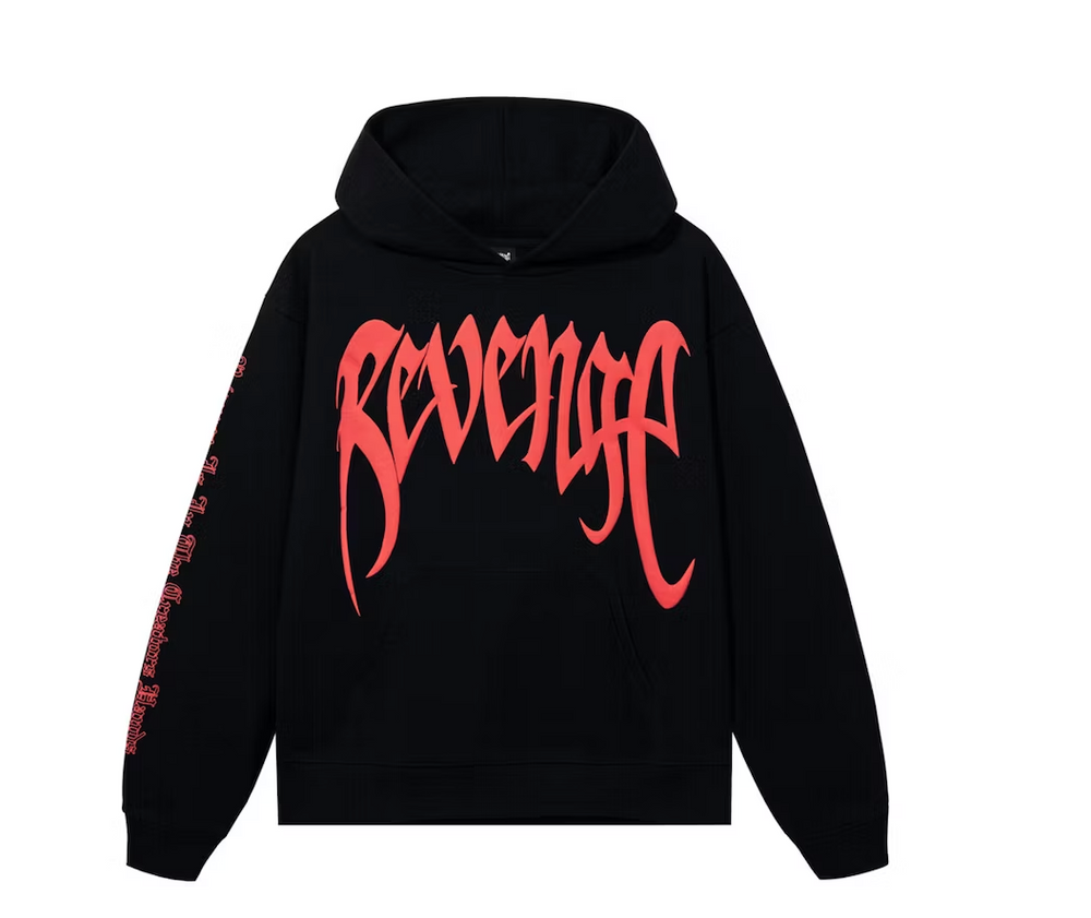 Revenge Archive Hoodie Black/Red