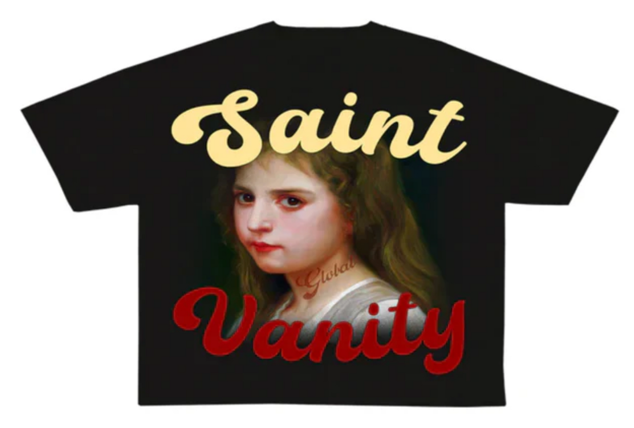 Saint Vanity Global T-Shirt Black