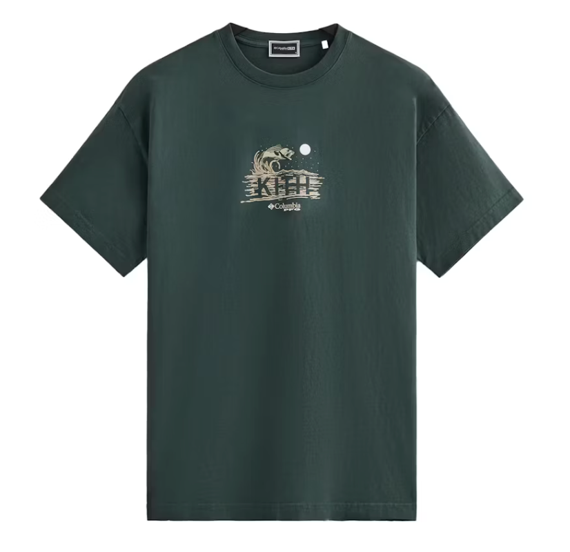 Kith x Columbia PFG High Tide Vintage Tee Stadium