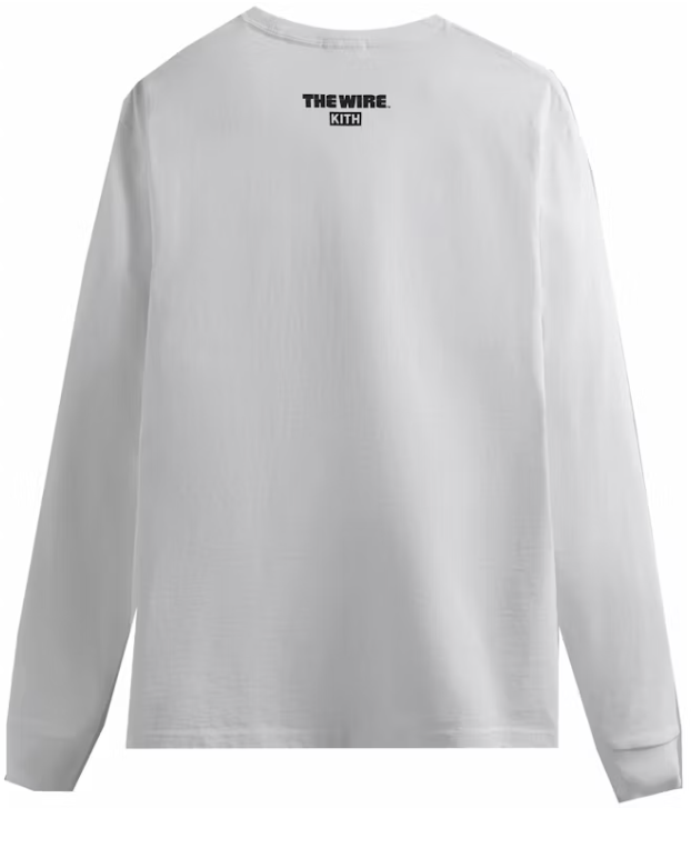 Kith The Wire Omar Back L/S Tee White