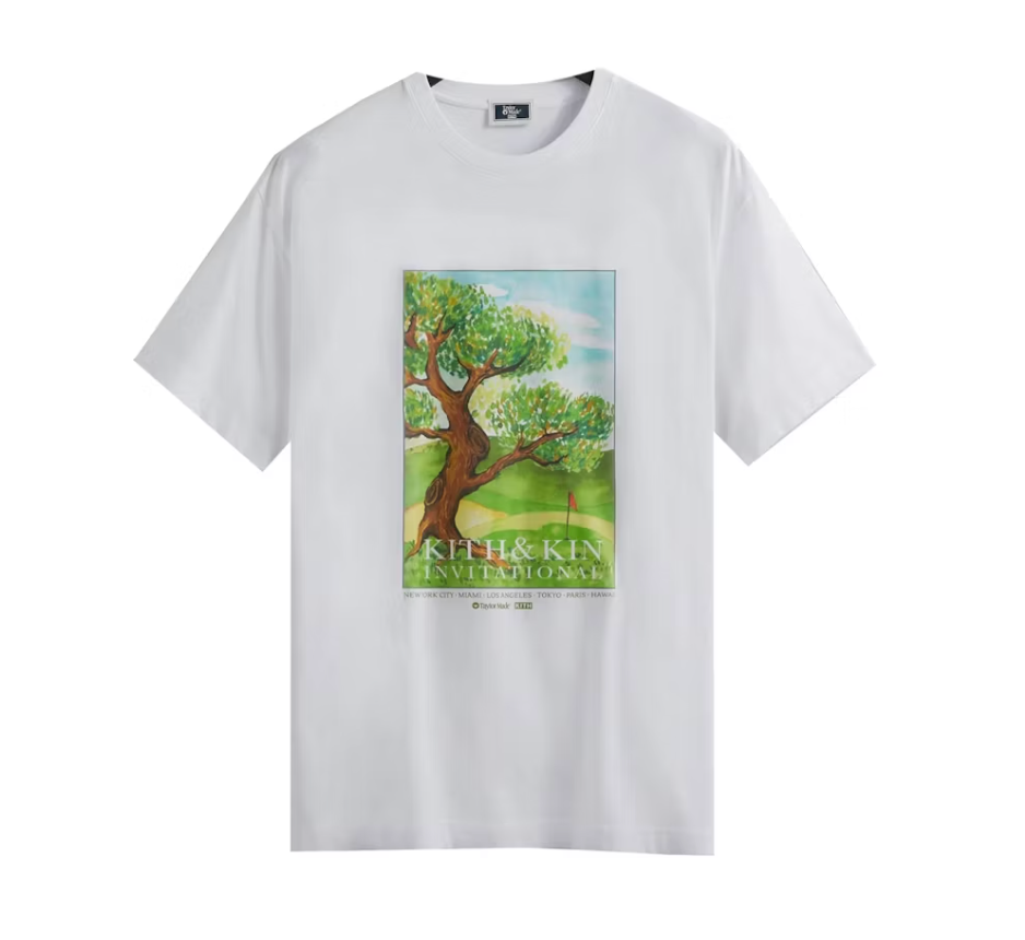 Kith TaylorMade Poster Tee White