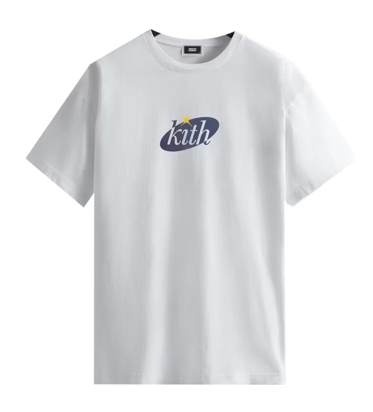 Kith Retro Logo Tee White