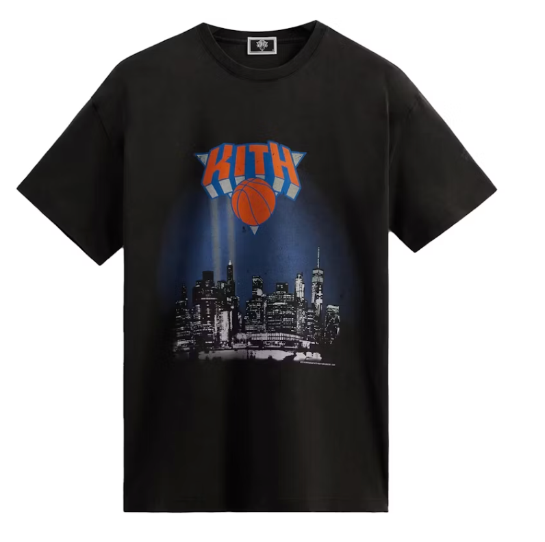 Kith New York Knicks City Vintage Tee Black