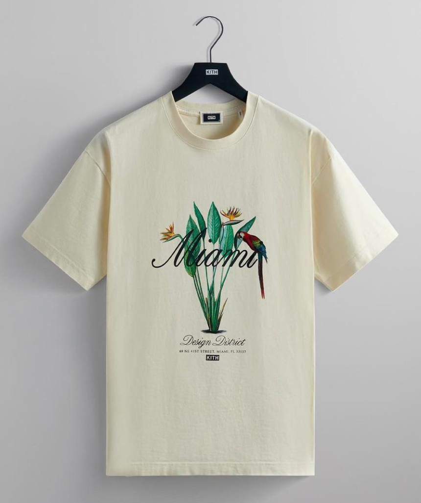 Kith Macaw Miami Tee Cream