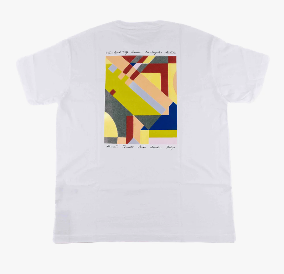 Kith Pattern Vintage Tee White