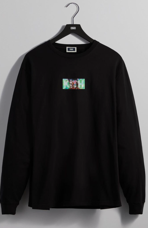 Kith Black History Month Box Logo L/S Black