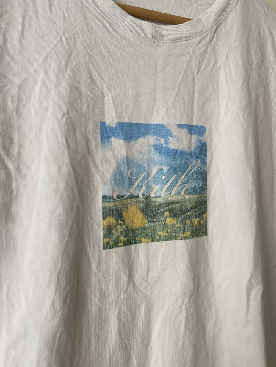 Kith Field Art Logo Tee White