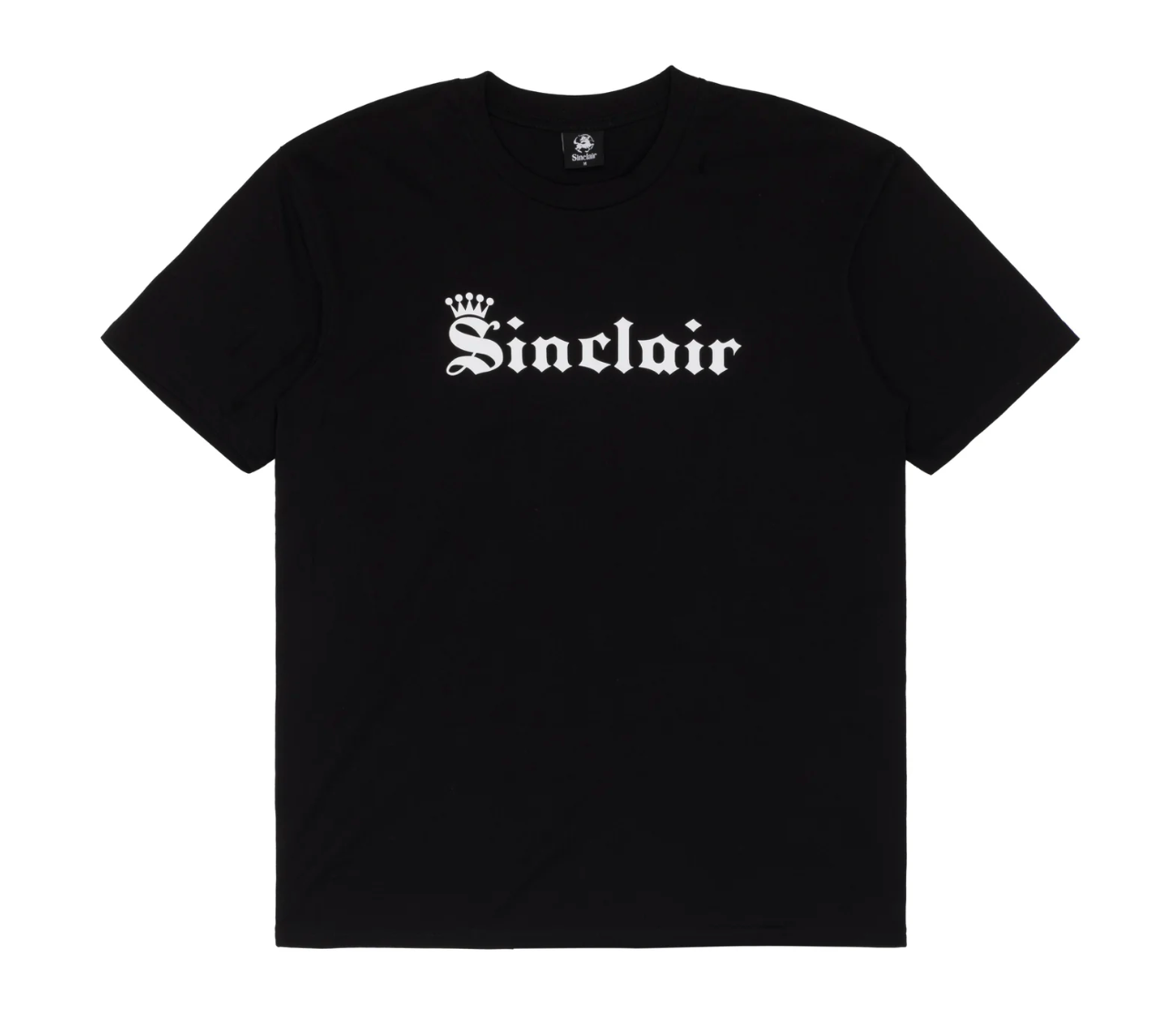 Sinclair Old English Crown Tee Black