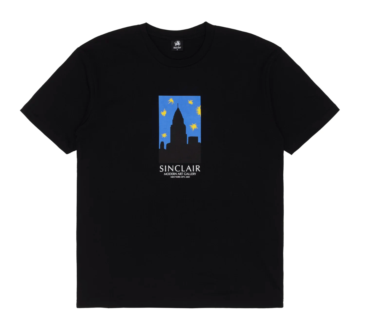 Sinclair Modern Art Tee Black