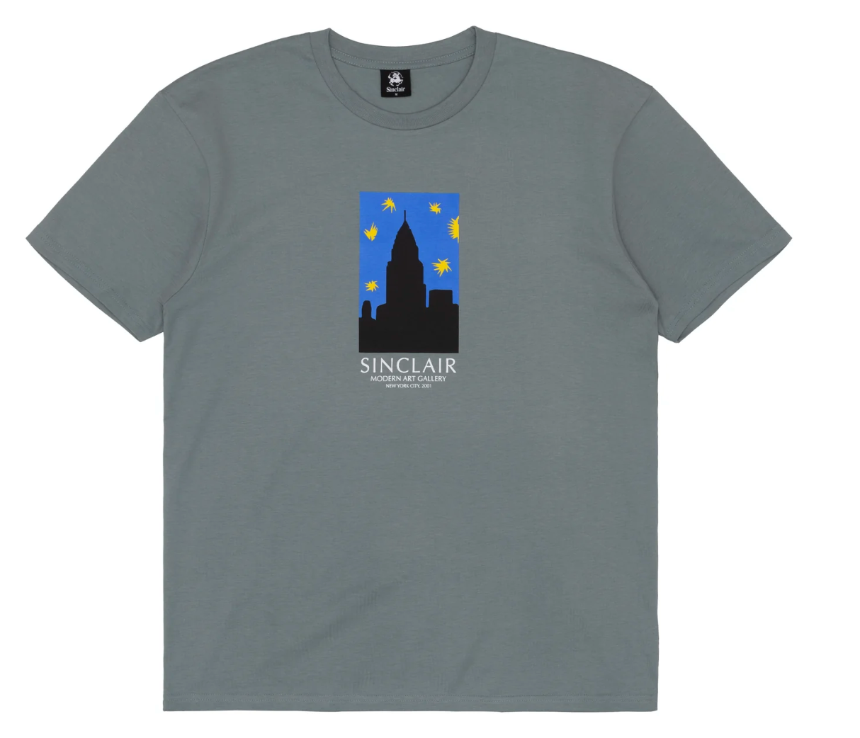 Sinclair Modern Art Tee Teal