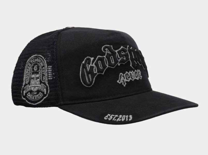 Godspeed Forever Trucker Hat (Vintage Black)