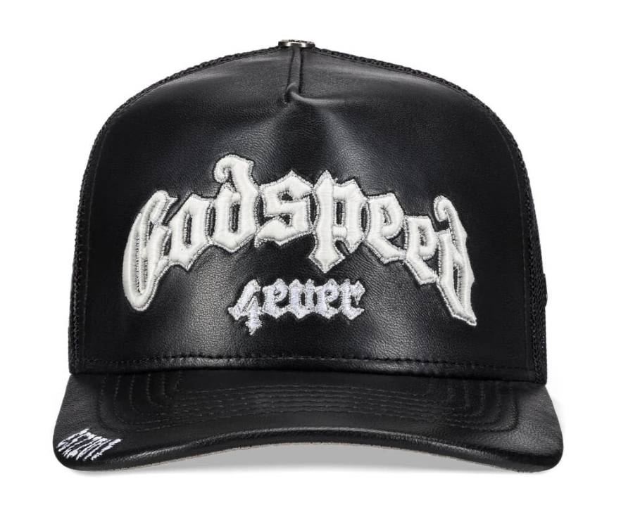 Godspeed Forever Premium Leather Trucker Hat