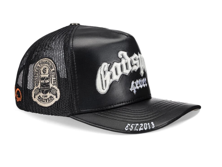 Godspeed Forever Premium Leather Trucker Hat