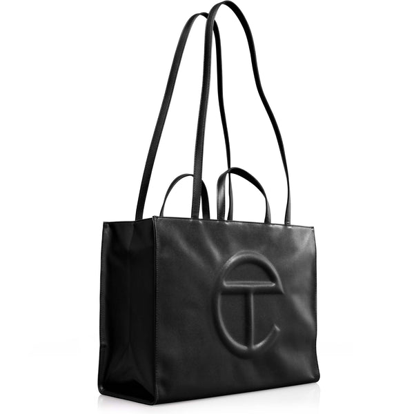 Telfar Medium Shopping Bag Black