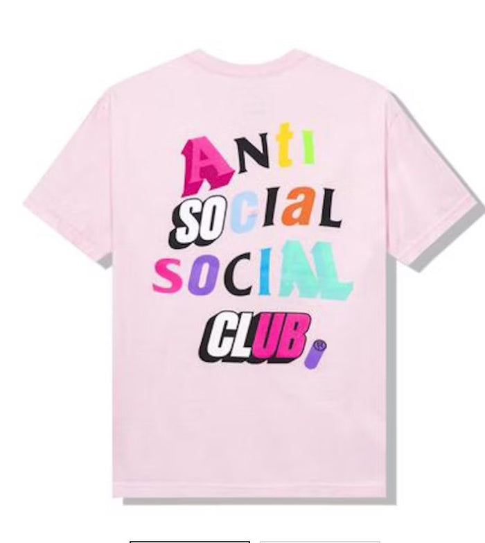 Anti Social Social Club The Real Me Tee Pink