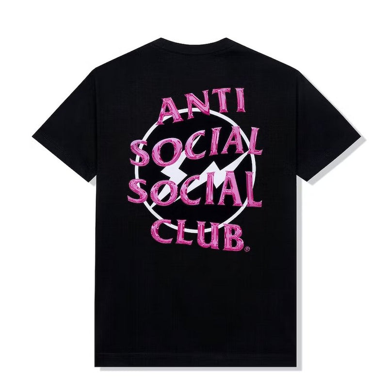 Anti Social Social Club x Fragment Precious Petals Tee Black Pink