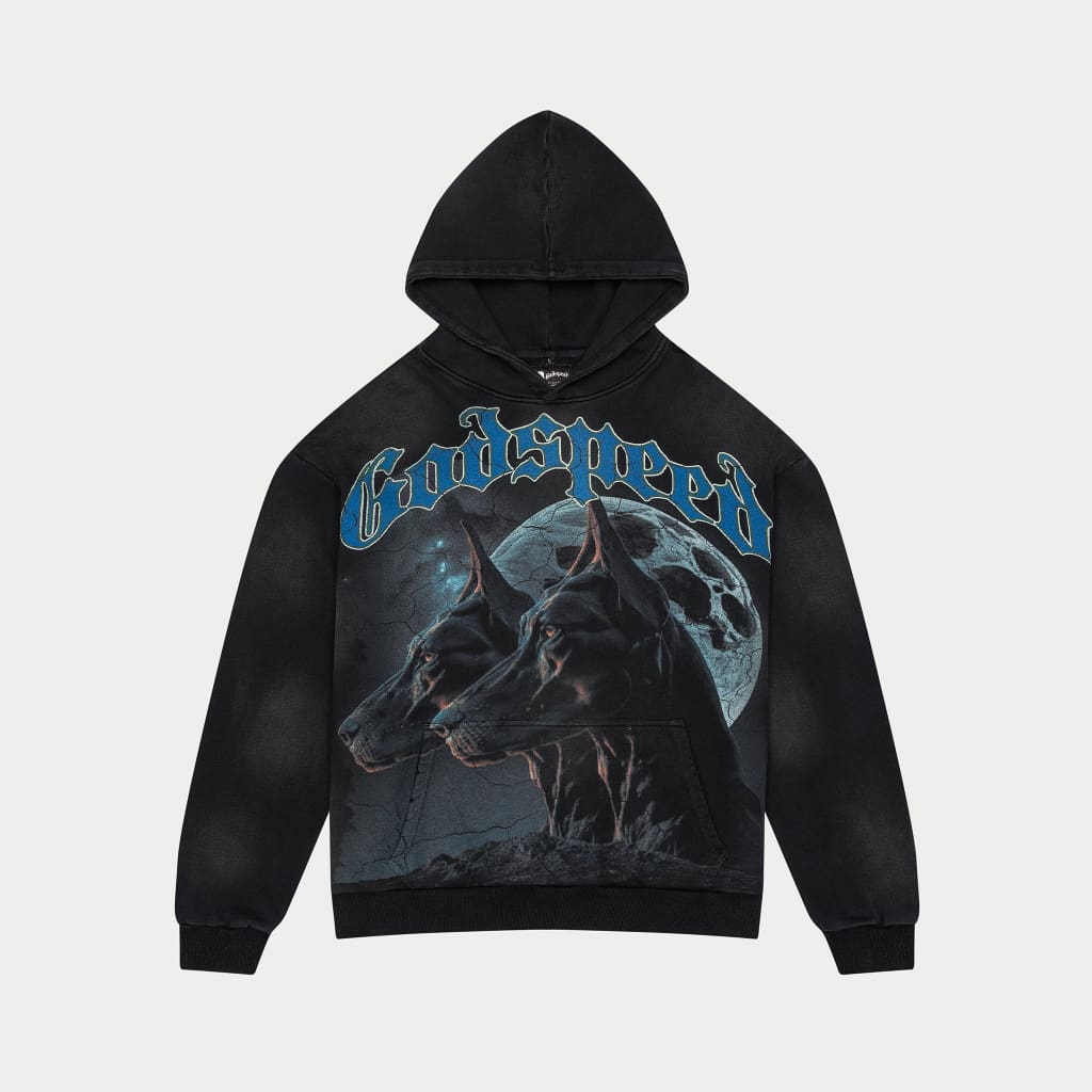 Godspeed F.T.D Hoodie (BLACK WASH)