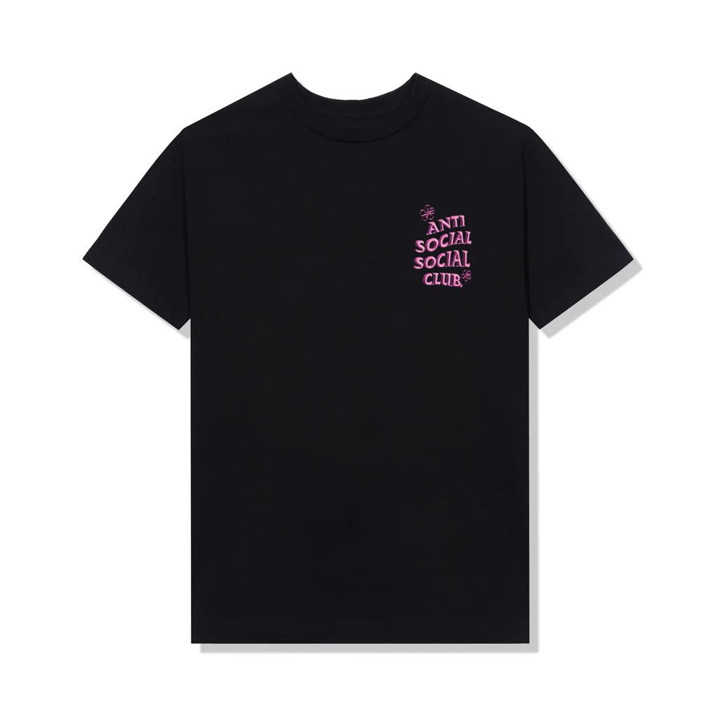 Anti Social Social Club Coral Crush Black Tee