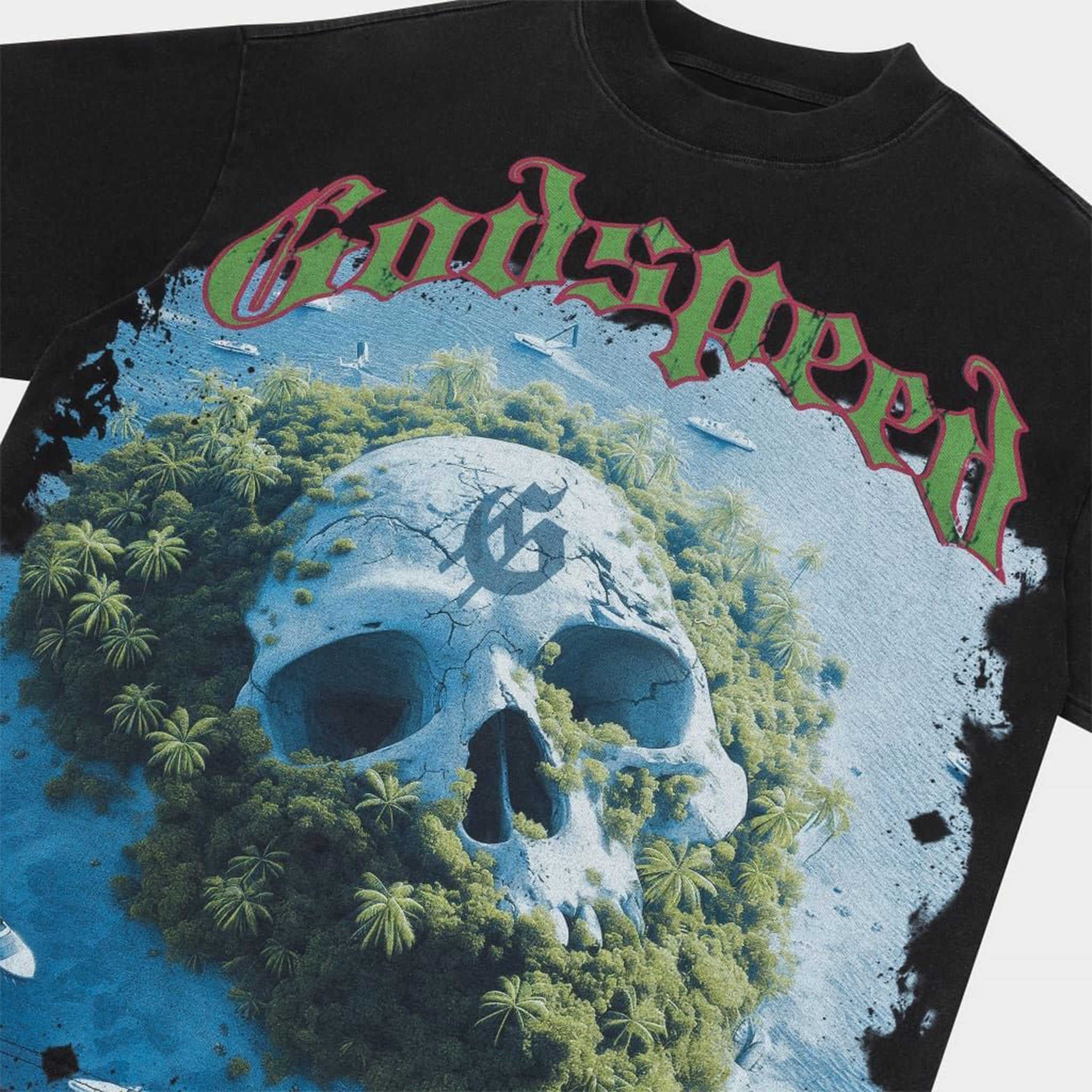 Godspeed Private Island T-Shirt (Black)