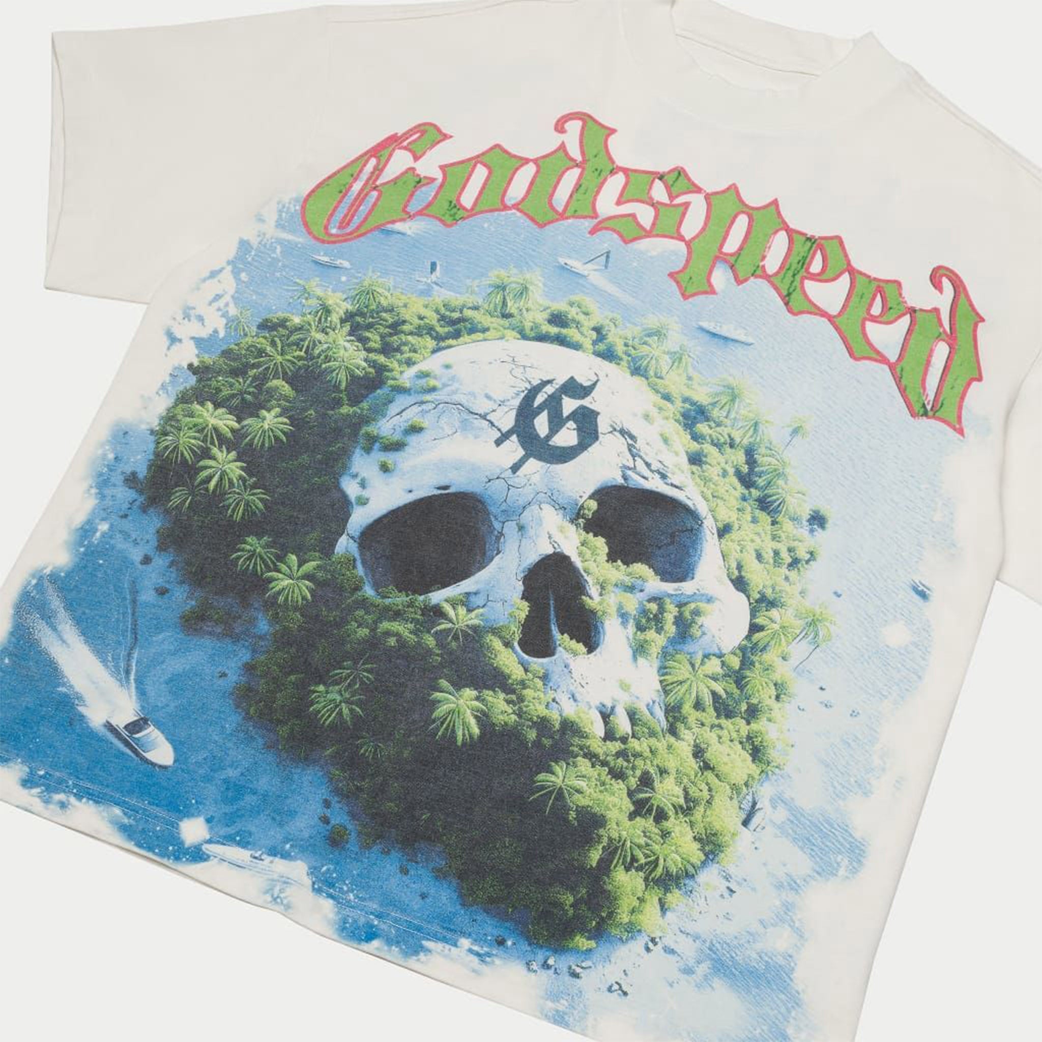 Godspeed Private Island T-Shirt (White)