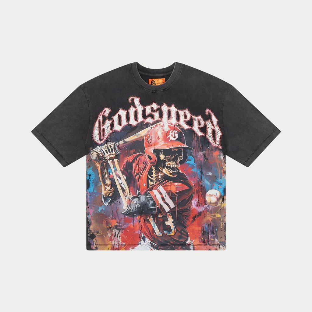 Godspeed Grandslam T-Shirt (Grey Wash)