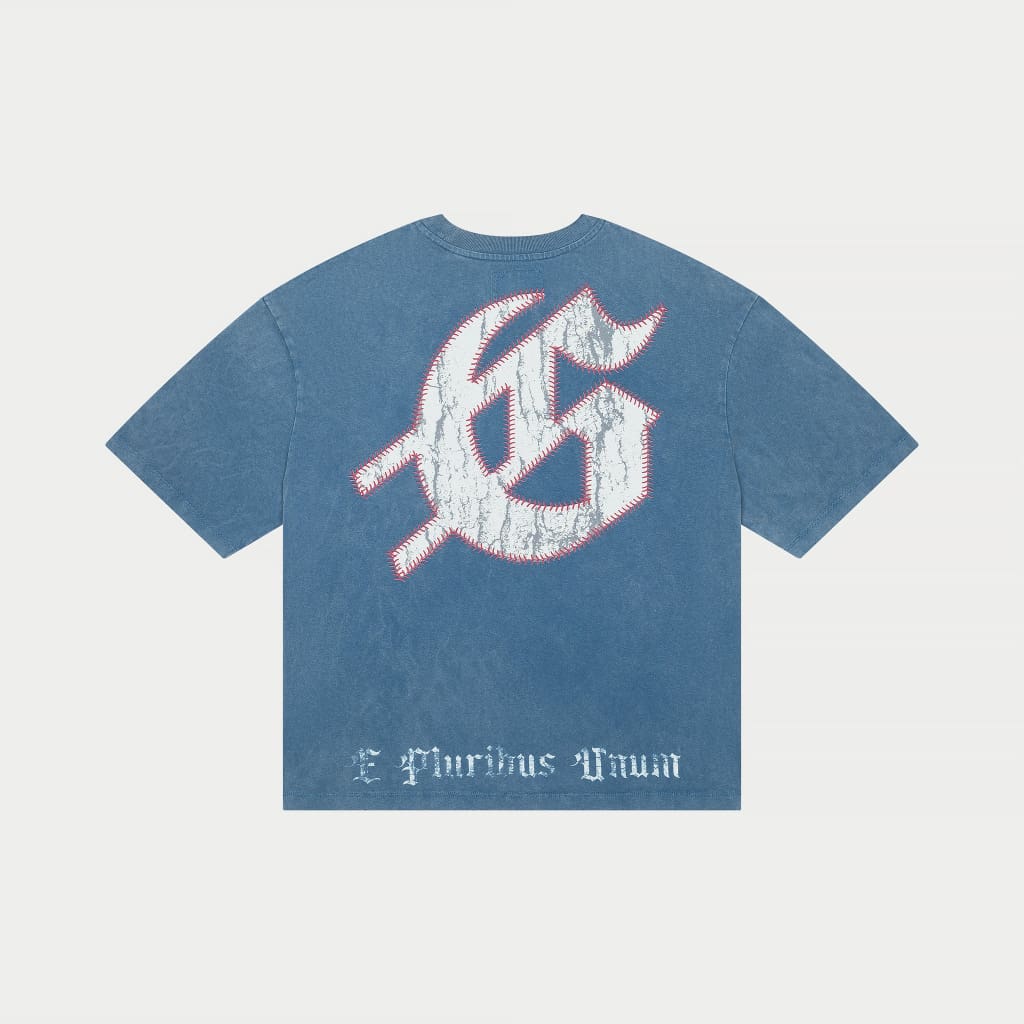 Godspeed Grandslam T-Shirt (Navy Wash)