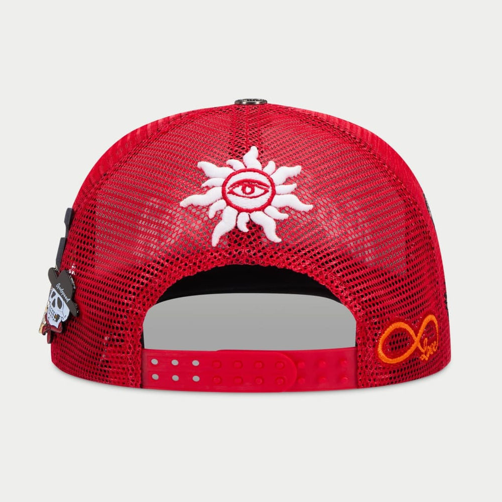 Godspeed GS Forever Trucker Hat Red